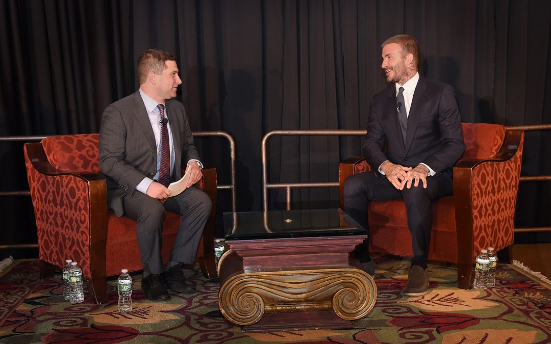 Soccer star David Beckham returns to Long Island for Las Vegas Sands Corp-sponsored luncheon