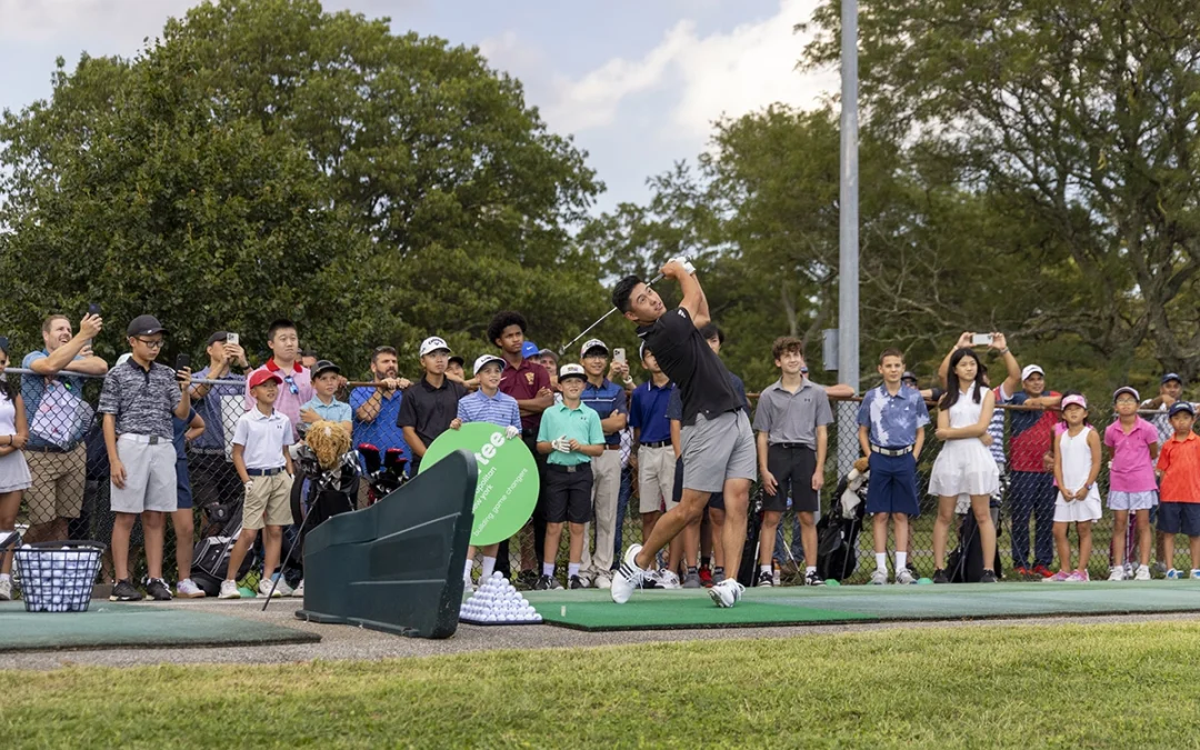 Sands Welcomes Two-Time Major Champion Golfer Collin Morikawa to Long Island for Youth Clinic with First Tee