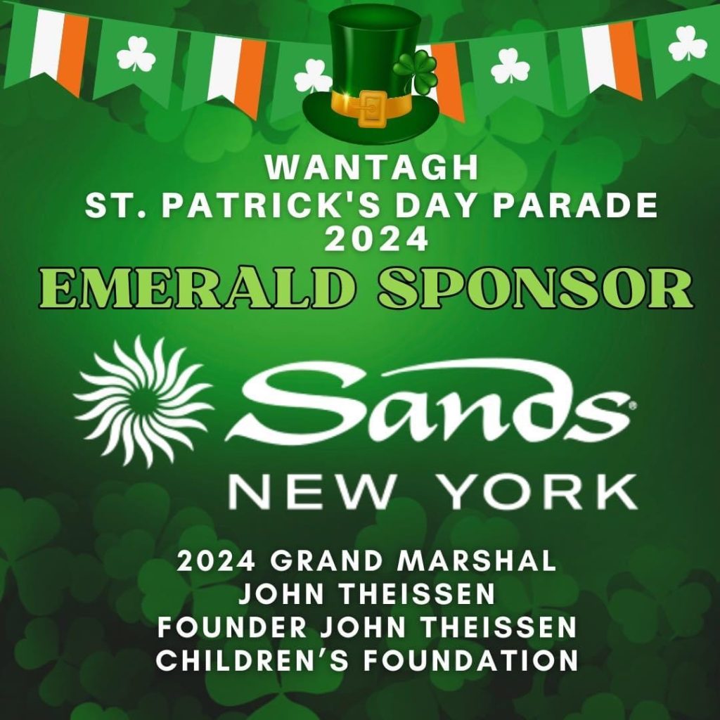 The Wantagh Chamber of Commerce's 4th Annual St. Patrick's Day Parade Event Promotional Image